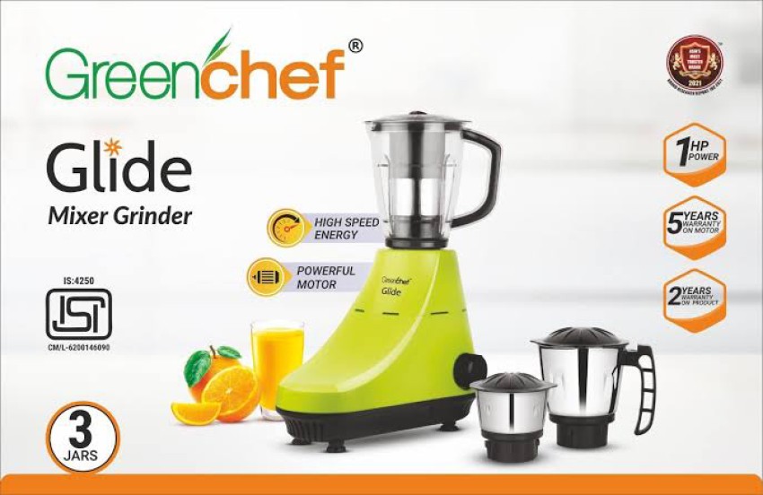 Green chef shop mixer grinder