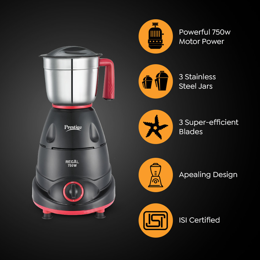 Prestige regal mixer grinder 750 watt sale