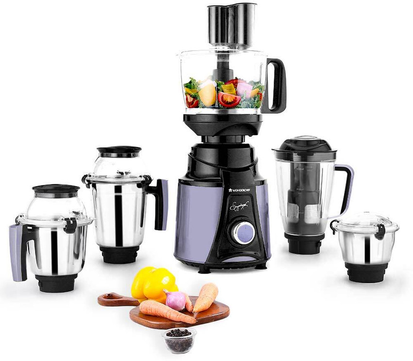 WONDERCHEF Galaxy Food Processor 750 W Juicer Mixer Grinder 4