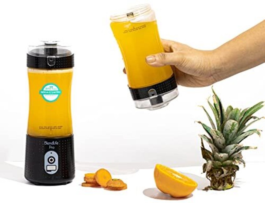 Buy BlendLife Pro Portable Blender For Juices, Shakes, Smoothies, Baby Food  & So Much More. Crushes Hard Ingredients Like ice, Carrots, Beetroot, Dry  Fruits etc. USB-C Rechargeable & Water-Resistant - (400ml) (230watt