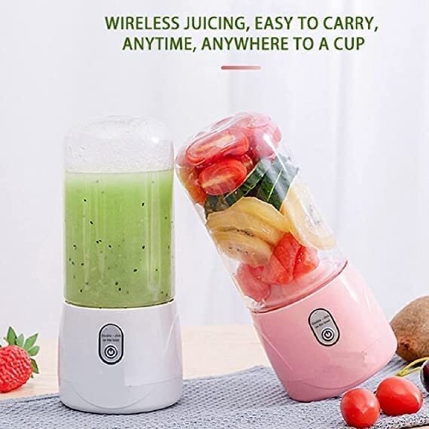 500ml Portable Juice Blender 4000mah Usb Fresh Juice Rechargeable Smoothie  150w Personal Juicer Cup Fruit Mixer Machine