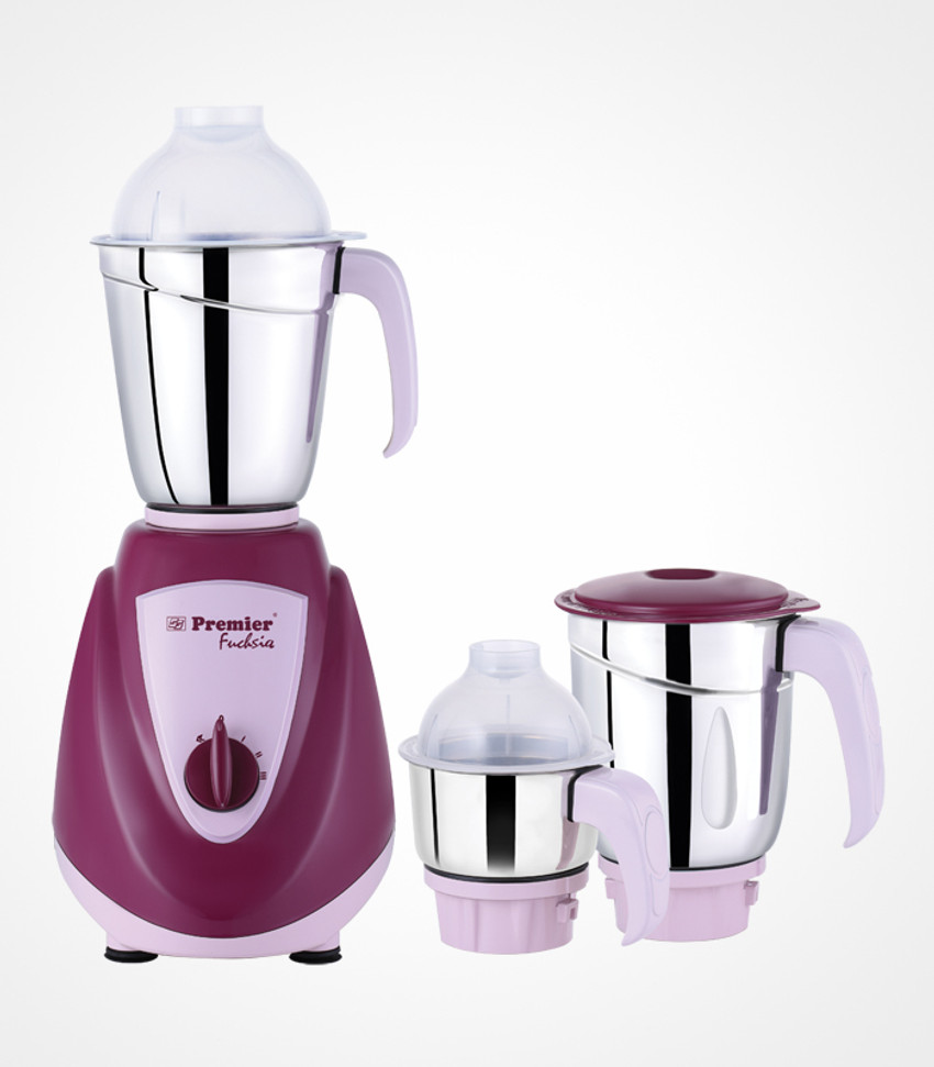 Premier Fuchsia 650 W MG5136 220 Mixer Grinder 3 Jars
