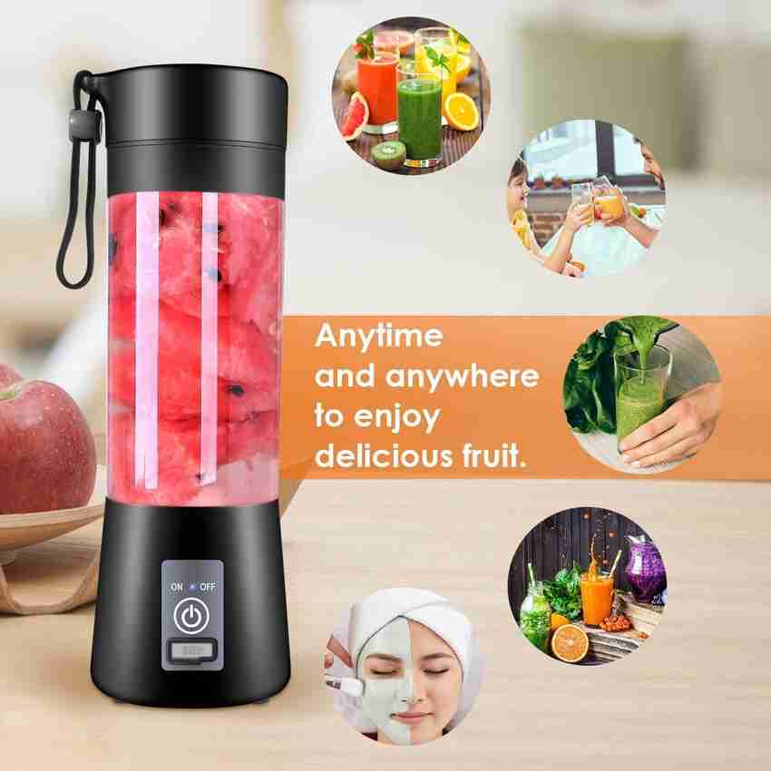Portable usb top electric juicer bottle