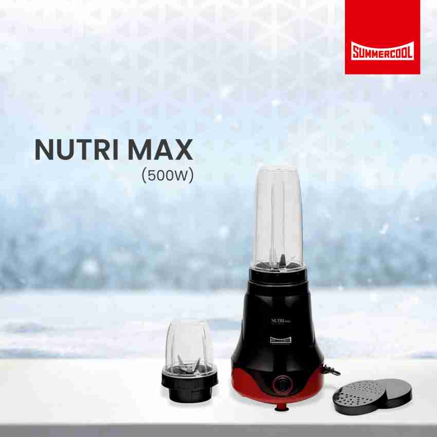 Summercool Nutri Max 450 Watt  450 Juicer Mixer Grinder (2 Jars