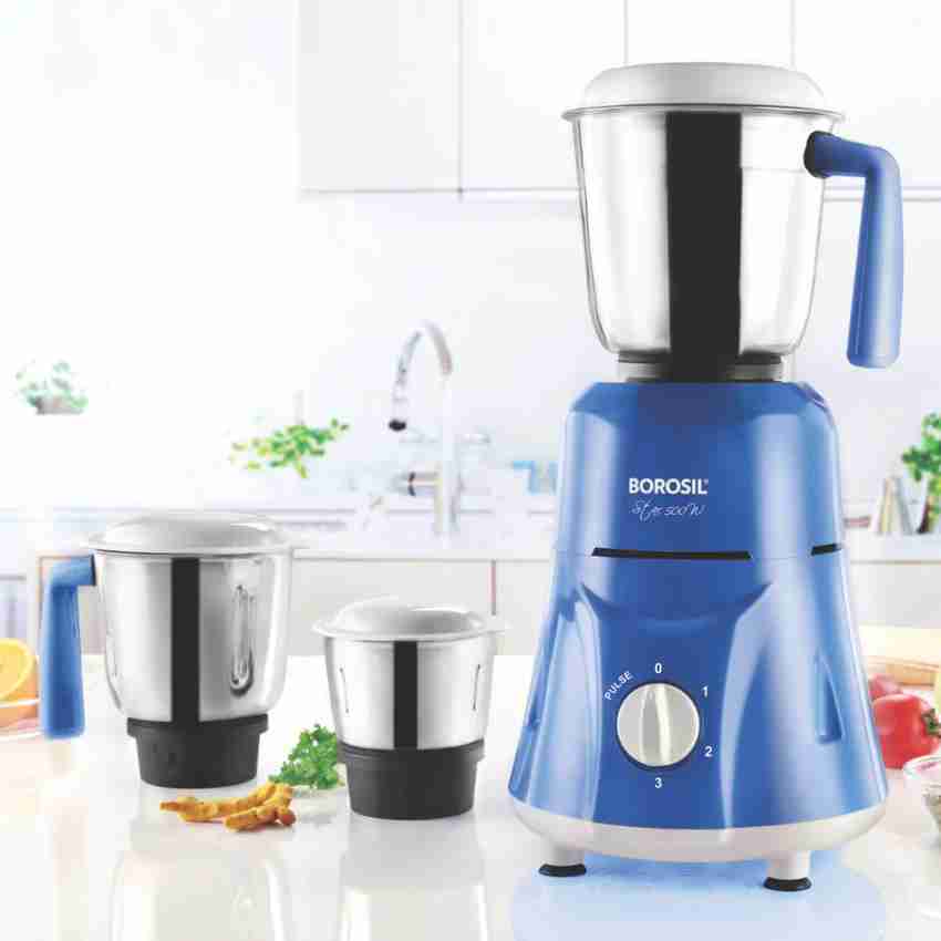 Borosil mixer grinder 500 watt hot sale price