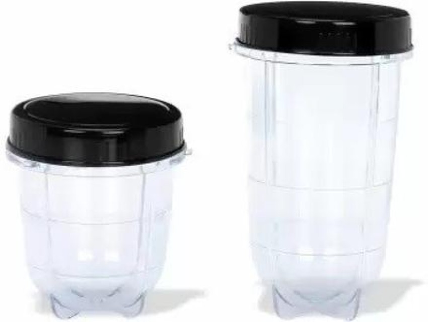 3 Pack 16oz Blender Cups With Lids Compatible With Magic Bullet Replacement  Parts For 250w MB1001 Juicer Mixer