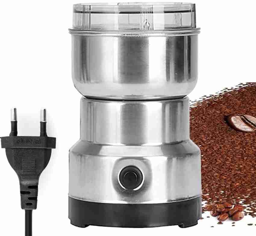 Multifunction Smash Machine, Electric Coffee Bean Grinder Cereals Grain  Grinder, Mill Spice Herb Grinding Machine Tool, Stainless Steel Blade