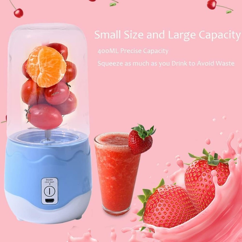 Portable Electric Mini Blender Bottle Rechargeable Fresh Juice Maker  Grinder NEW