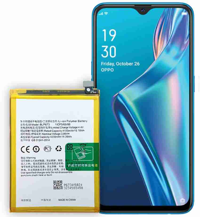 LIFON Mobile Battery For OPPO A3S AX5 A31 A12 A11 A11K