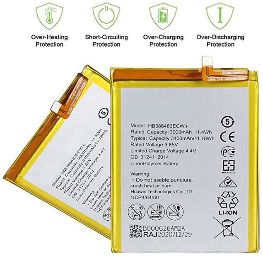  Battery for Motorola GK40, 3100mAh High Capacity Li