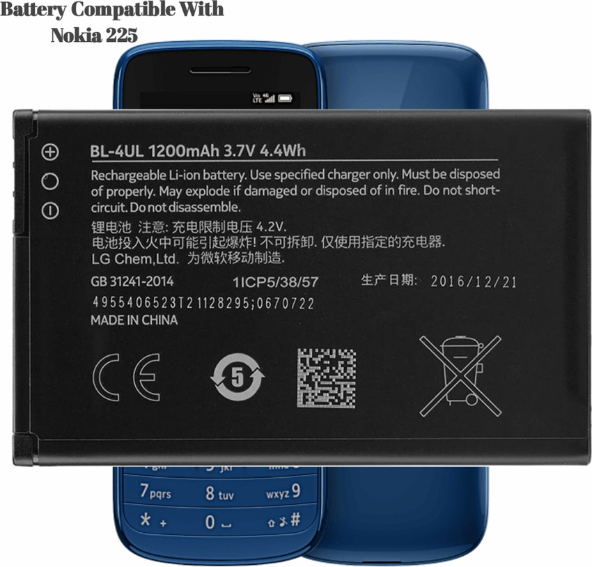 Bl 4ul 1200mah Battery Nokia 3310 Battery Price Flipkart Ta 1030