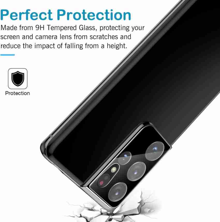 For Xiaomi 13T / Xiaomi 13T Pro camera lens protective film, 9H tempered  glass Screen protector independent metal ring tempered glass camera cover