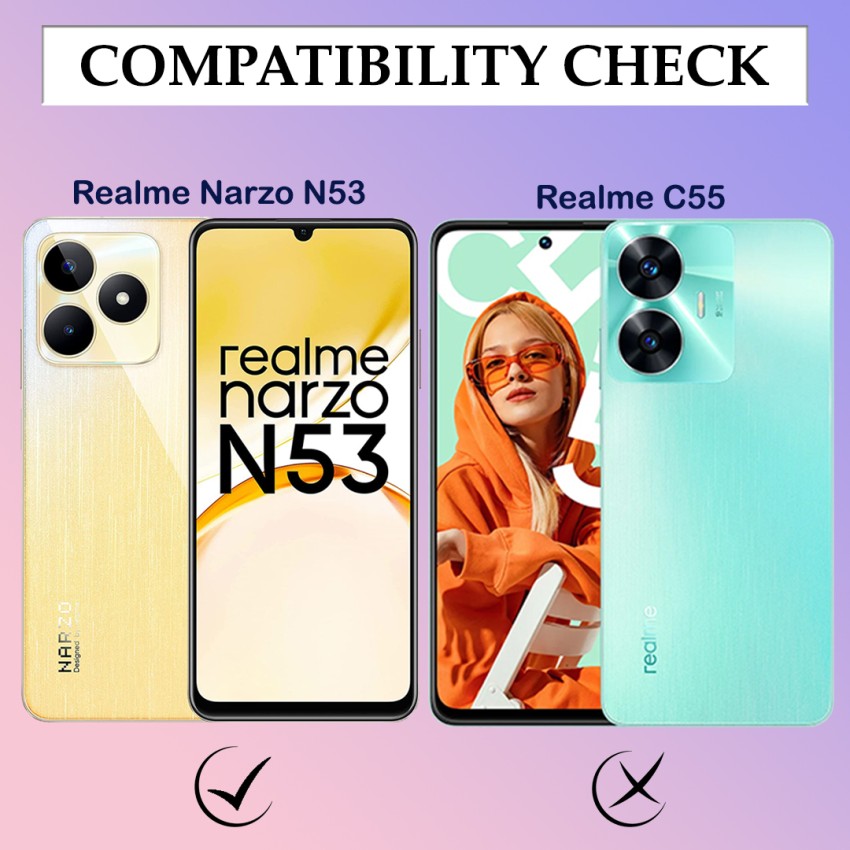 REDDWARF 3D Camera Protector for realme narzo N53