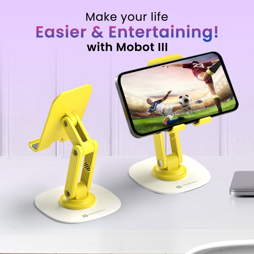 pTron Mount LD3 Flexible Mobile Phone Holder Stand, 360° Rotating