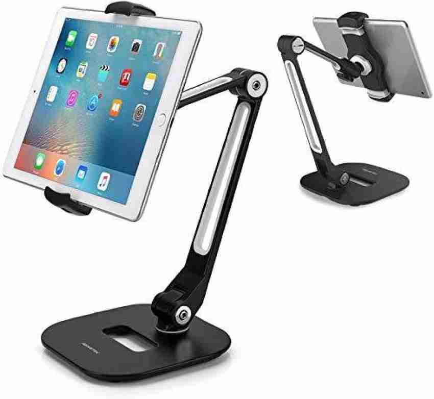 ROQ Tablet Stand Holder for iPad with 360 Degree Rotating, Desktop Tablet  Stand ack) Mobile Holder Price in India - Buy ROQ Tablet Stand Holder for