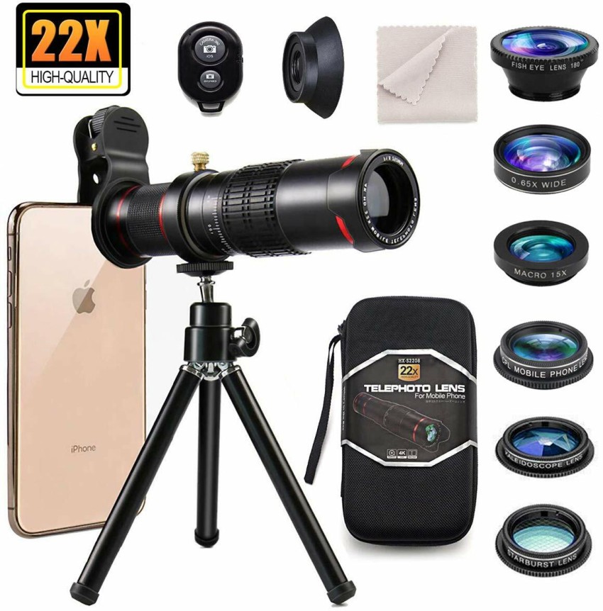 12x Lens with 228Stand Mobile Blur Background Telescope Lens Kit at Rs  300/piece, मोबाइल कैमरा लेंस in New Delhi