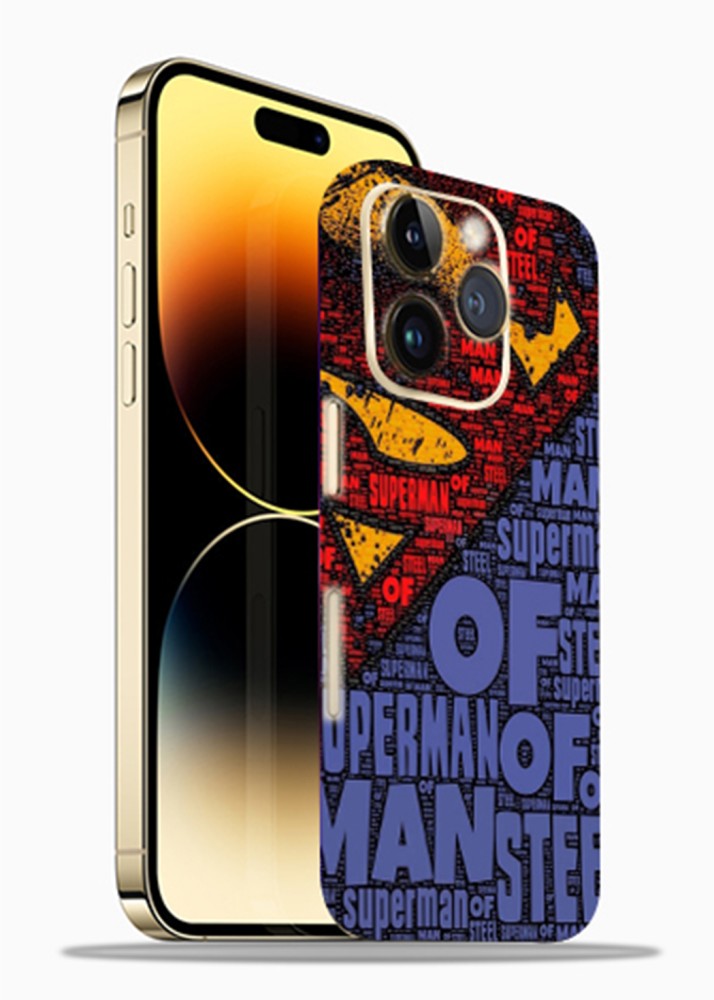 Mclaxa Apple Iphone 14 Pro Max, Superman Typography Mobile Skin Price in  India - Buy Mclaxa Apple Iphone 14 Pro Max, Superman Typography Mobile Skin  online at