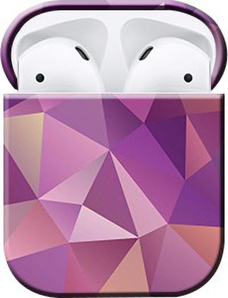 Mclaxa Apple Airpods 2nd Gen Buds Purple Polygon Mobile Skin Price