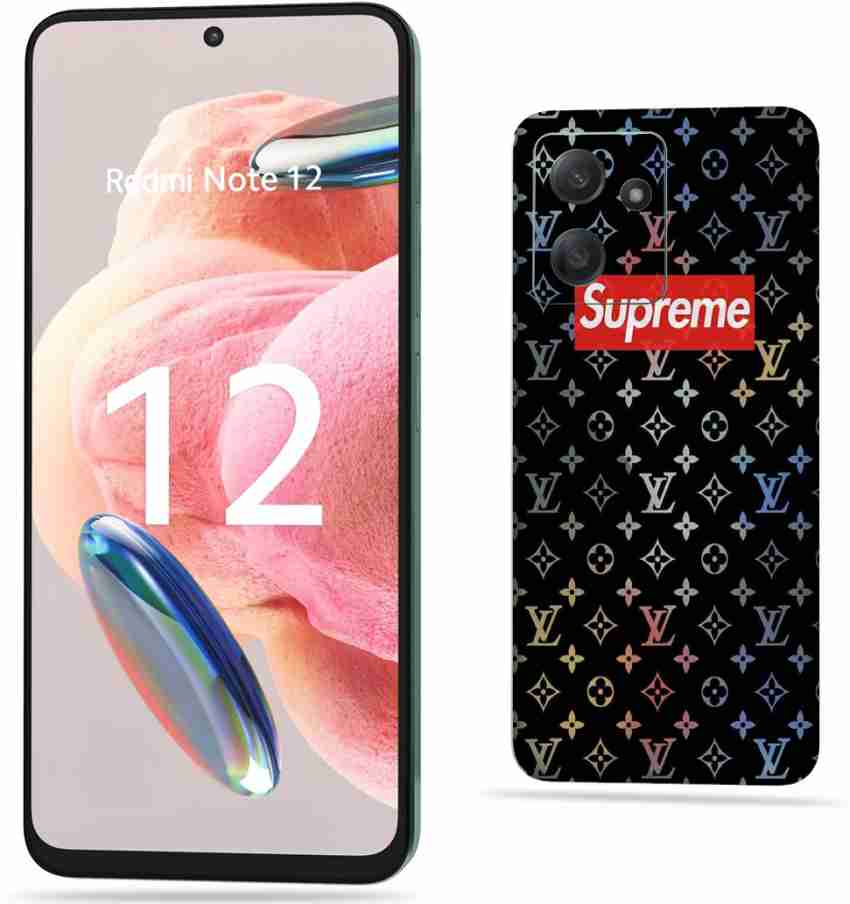 Skinex Xiaomi Redmi Note 12 4G, Supreme LV Mobile Skin Price in India - Buy  Skinex Xiaomi Redmi Note 12 4G, Supreme LV Mobile Skin online at