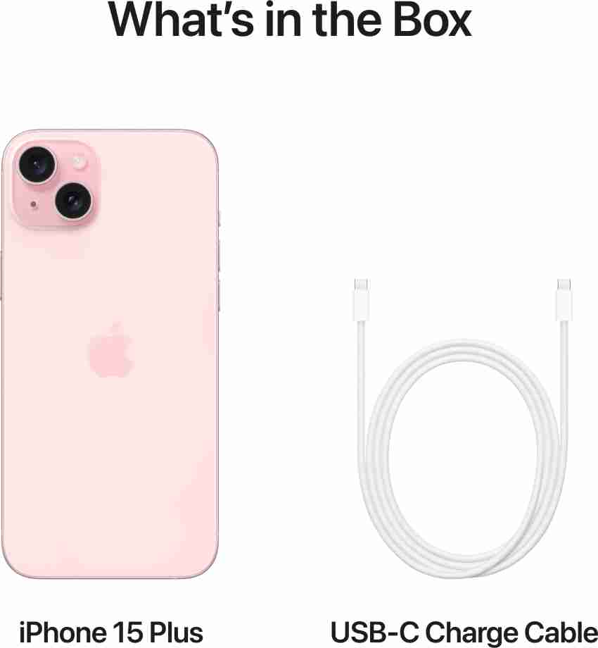 Apple iPhone 15 Plus (Pink, 256 GB)