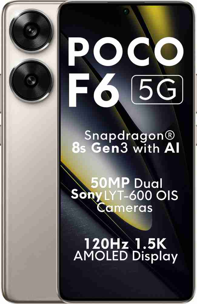 Xiaomi POCO F6 12GB＋512GB チタニウム