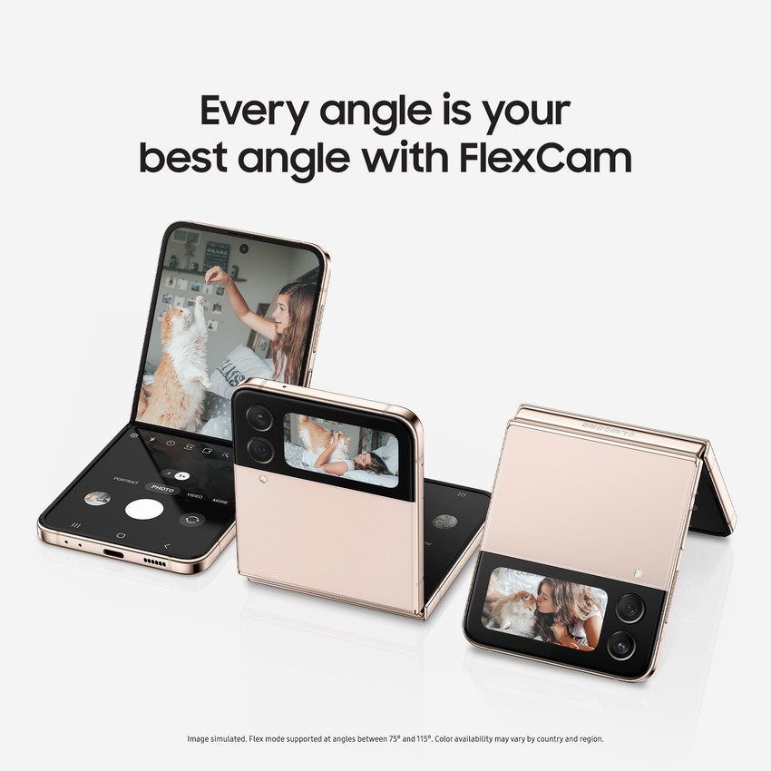 SAMSUNG Galaxy Z Flip4 5G (Pink Gold, 256 GB) SAMSUNG Galaxy Z Flip4 5G (Pink Gold, 256 GB)