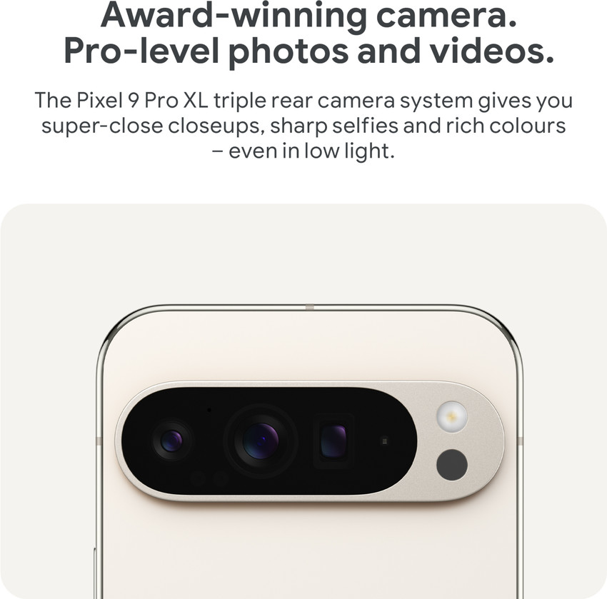 Google Pixel 9 Pro XL ( 256 GB Storage, 16 GB RAM ) Online at Best 