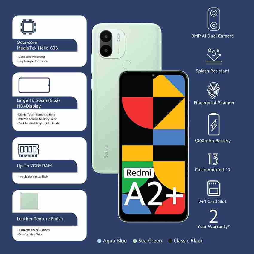 Redmi A2, Redmi A2+ smartphones launched in India: Check price