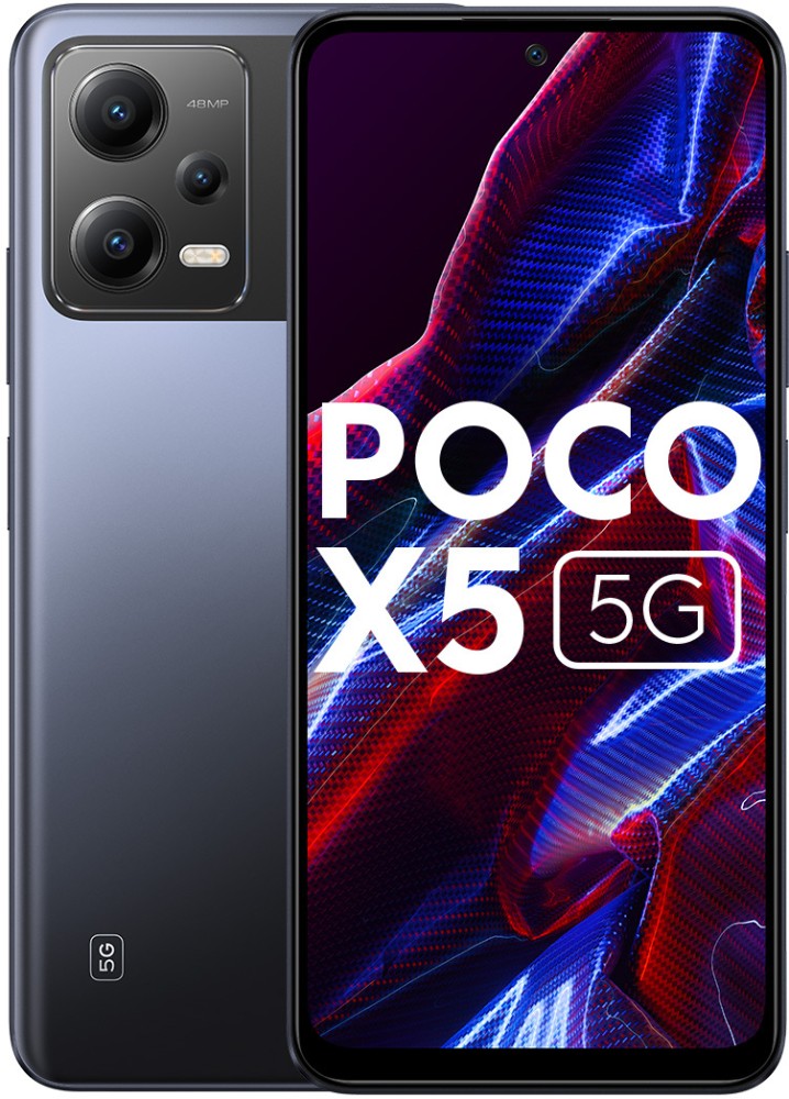 POCO X5 5G (Jaguar Black, 256 GB) (8 GB RAM)