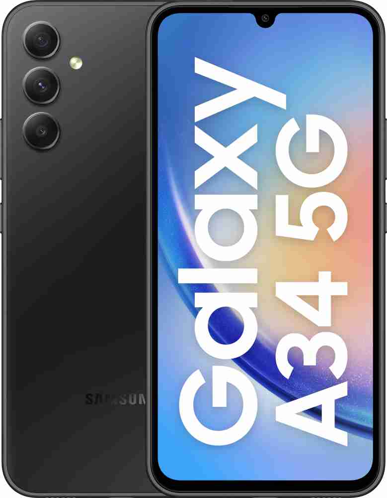 Buy SIM Free Samsung Galaxy A34 5G 128GB Mobile Phone - Black
