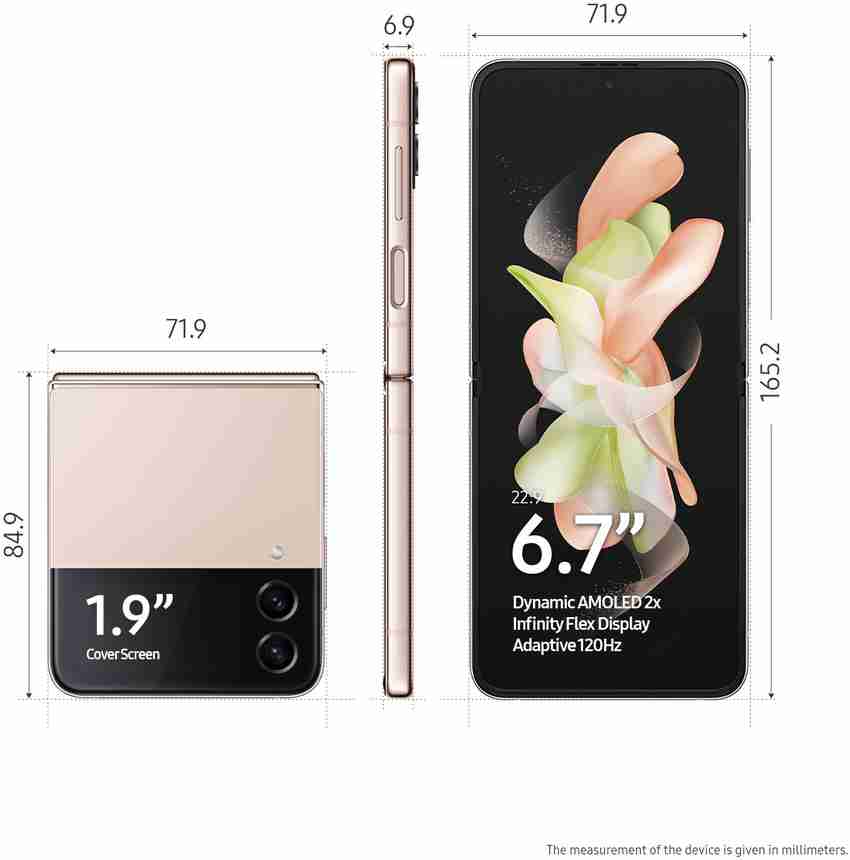 SAMSUNG Galaxy Z Flip4 5G (Pink Gold, 256 GB) SAMSUNG Galaxy Z Flip4 5G (Pink Gold, 256 GB)