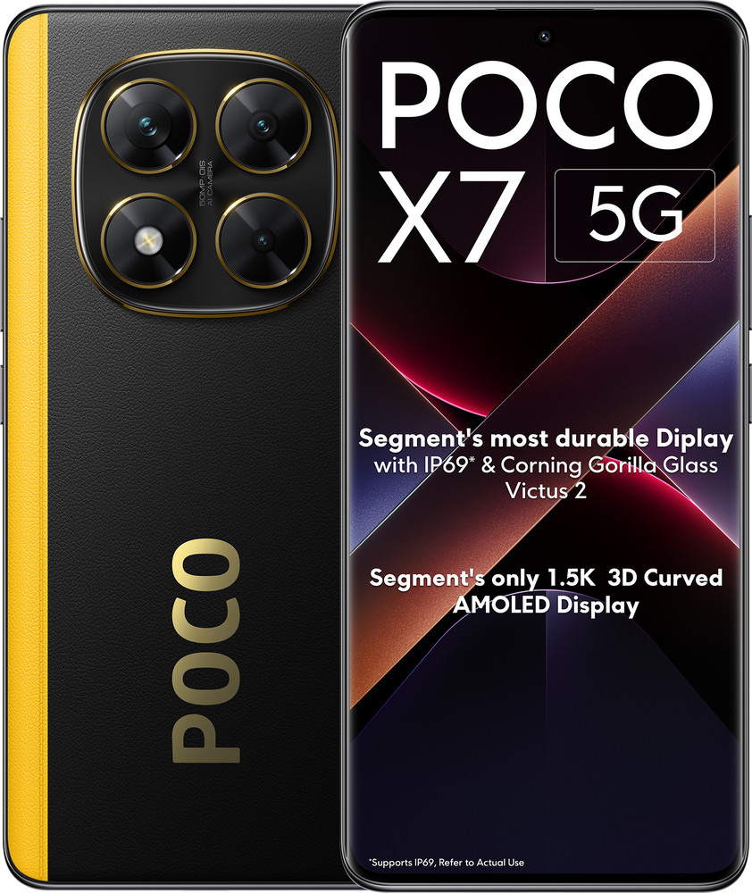 POCO X7 5G (Cosmic Silver, 128 GB)  (8 GB RAM)