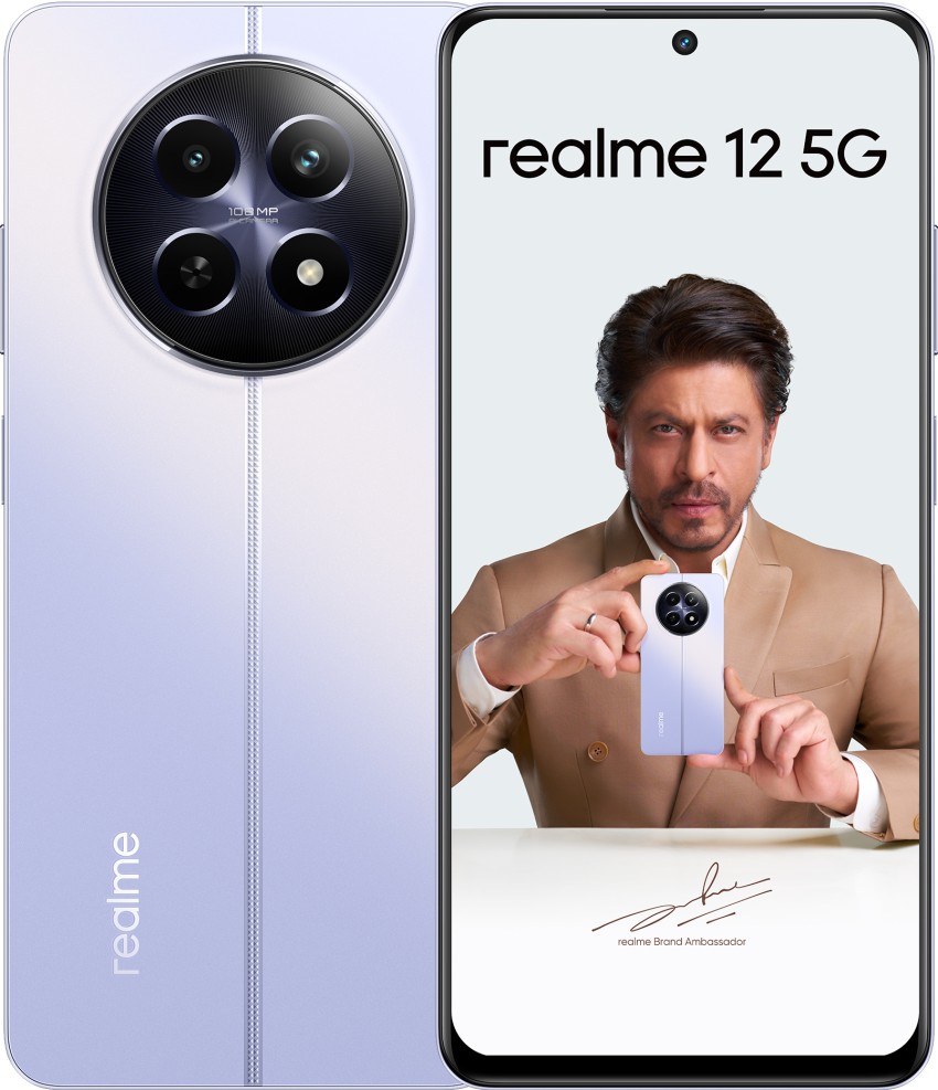 Realme 12 5G 128 GB (Twilight Purple, 6 GB RAM)