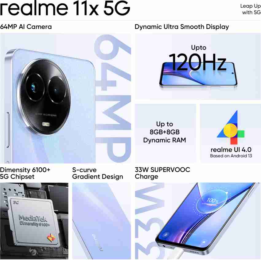Realme 11 5G, Realme 11X 5G launched: Specs, features, price