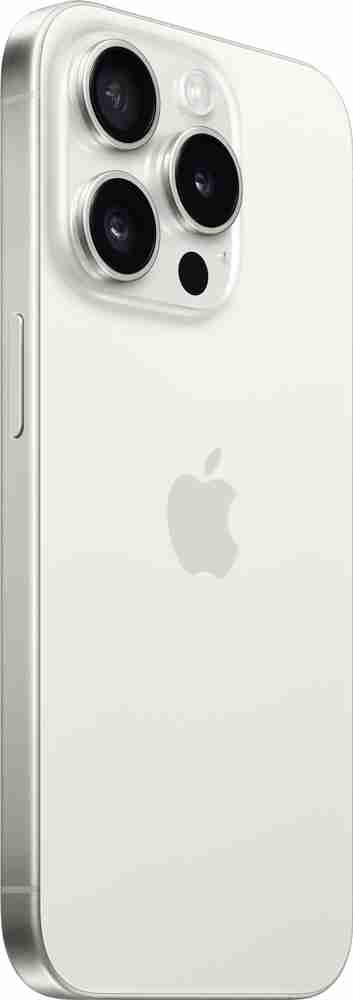 Apple iPhone 15 Pro (White Titanium, 128 GB) 