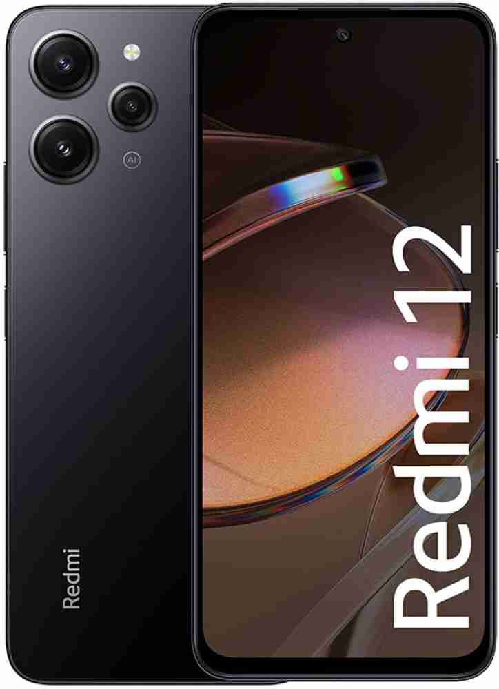 REDMI 12 (Jade Black, 128 GB) (4 GB RAM)