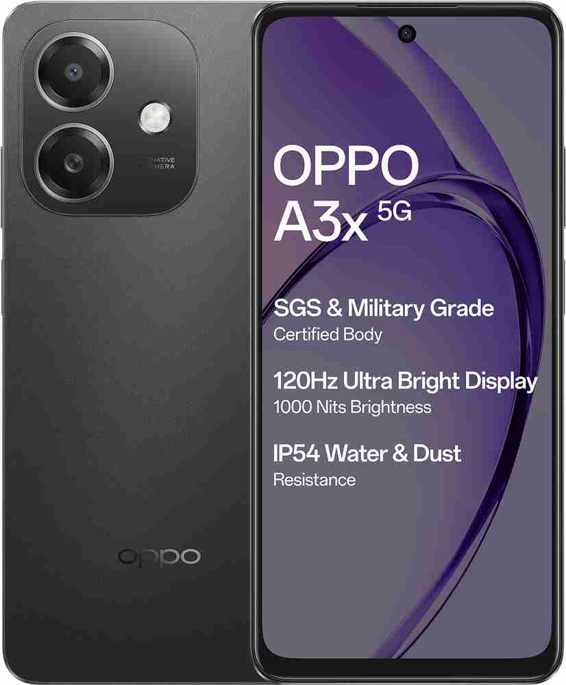 OPPO A3x 5G ( 128 GB Storage, 4 GB RAM ) Online at Best Price On 