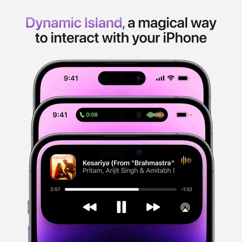 iPhone 14 Pro de 128 GB, deep purple