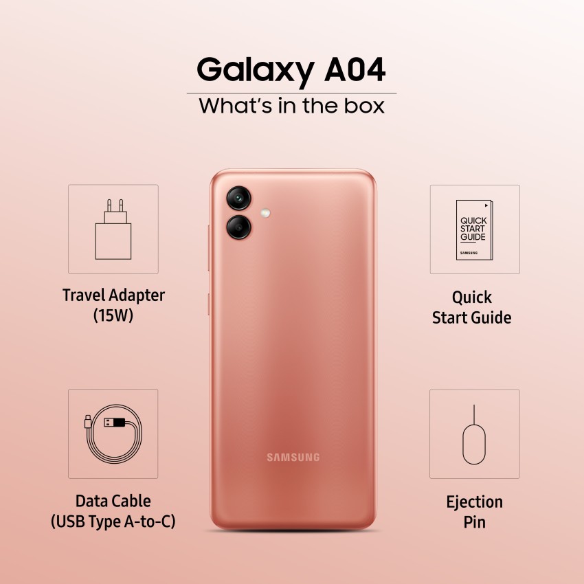 Buy Samsung Galaxy A04 (64GB) in Copper