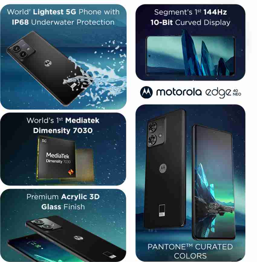 MOTOROLA Edge 40 Neo ( 256 GB Storage, 12 GB RAM ) Online at MOTOROLA Edge 40 Neo ( 256 GB Storage, 12 GB RAM ) Online at