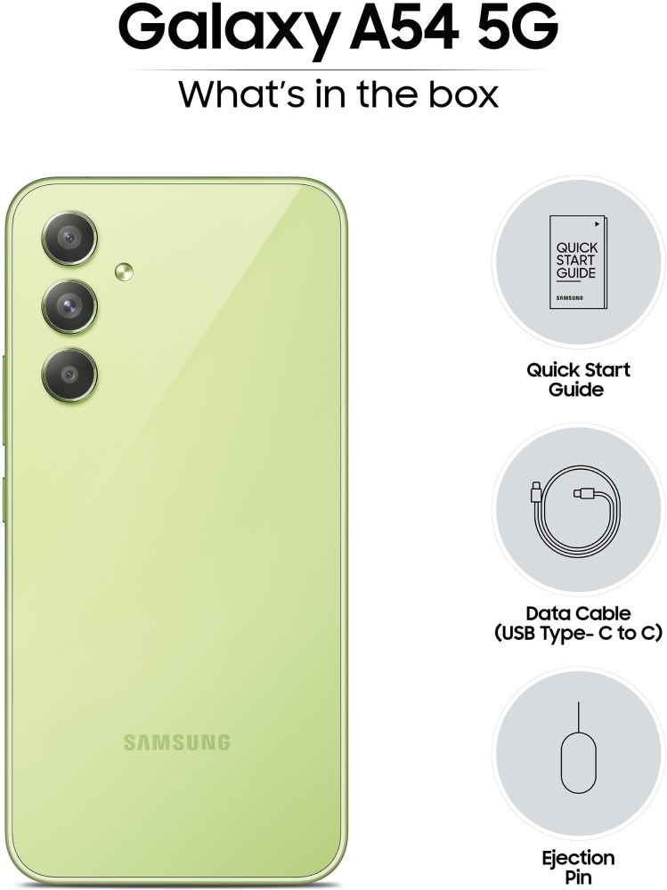 Buy Online Samsung Galaxy A54 5G Dual SIM 256GB White in Qatar