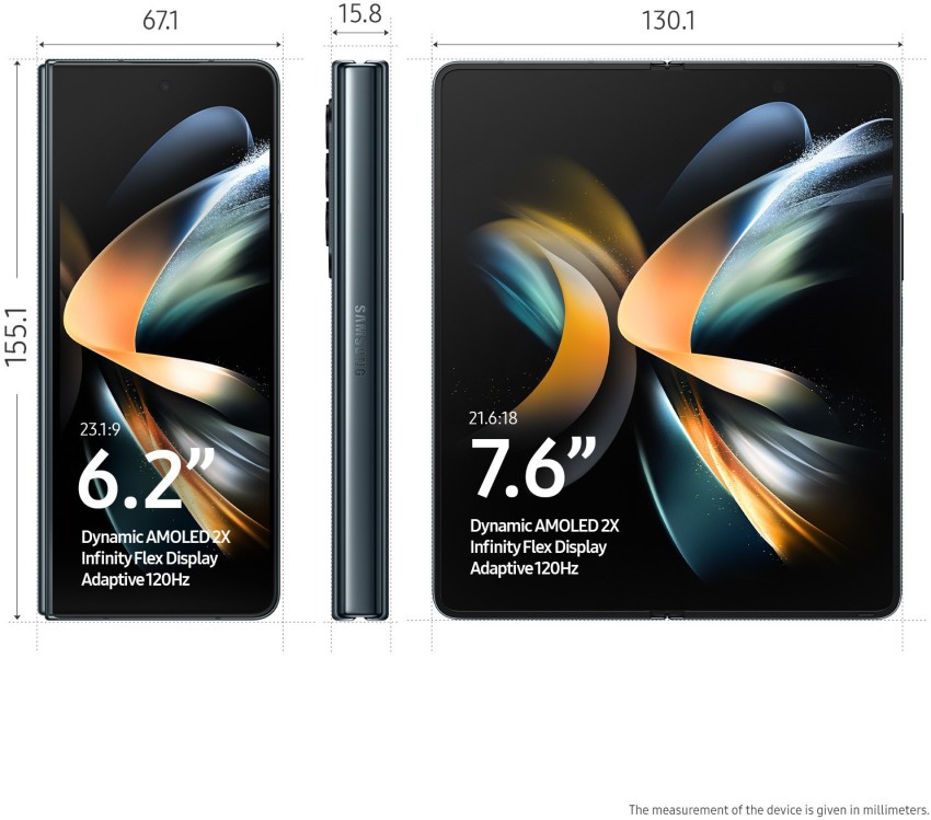 Best Buy: Samsung Galaxy Z Fold4 256GB (Unlocked) Graygreen SM-F936UZAAXAA