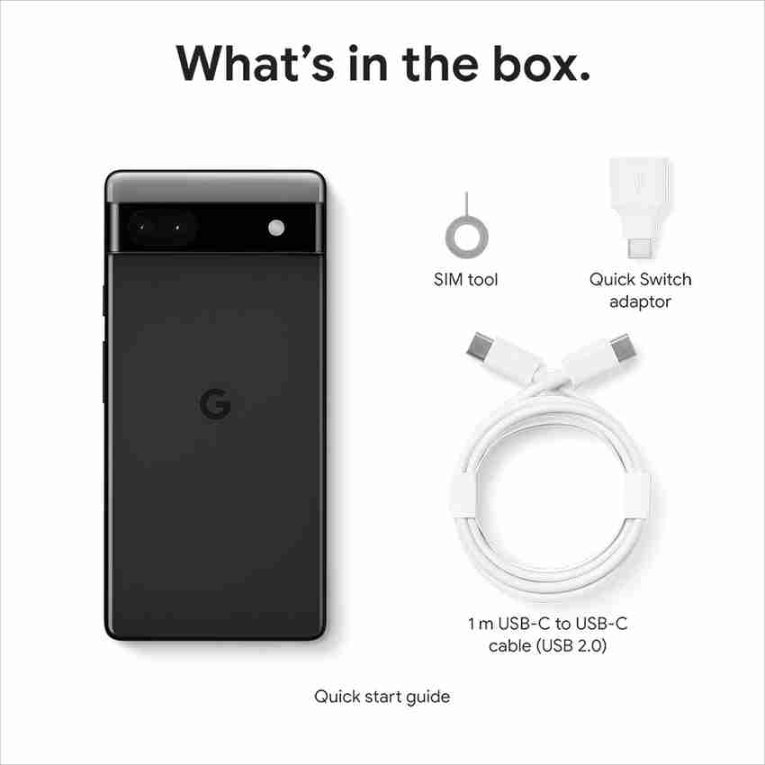 Google pixel 6a charcoal 128GB