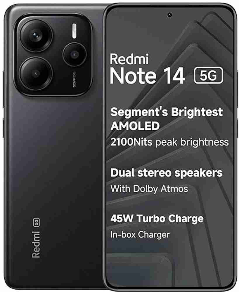 スマートフォン本体 Redmi Note 14 Midnight Black 6GB/128GB Amazon.com: Xiaomi Redmi Note 14 4G LTE (for Tmobile Mint