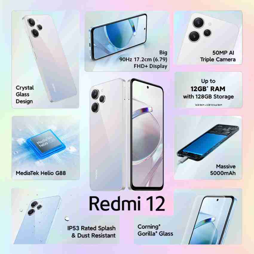 Xiaomi Redmi 12C 4/128GB Azul Libre - Valija Roja