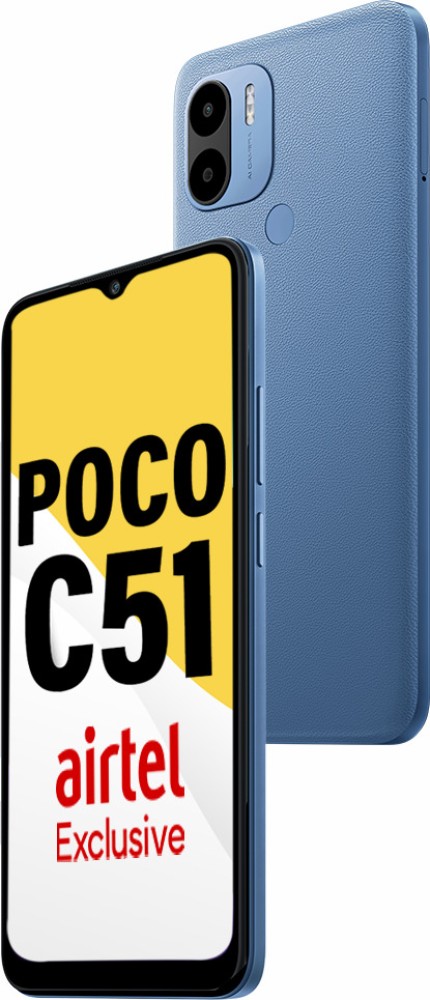 POCO C51 (Royal Blue, 64 GB) (4 GB RAM)