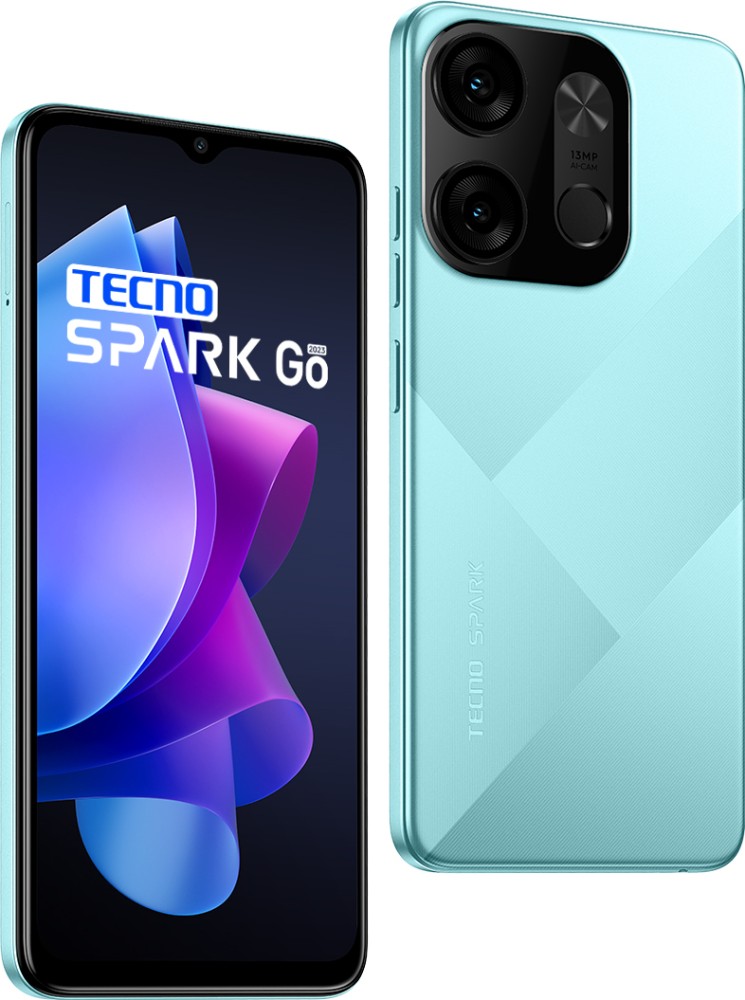 Tecno Spark Go 2023 6.56 HD+Display 13MP Dual Camera (UYUNI BLUE, 64 GB)