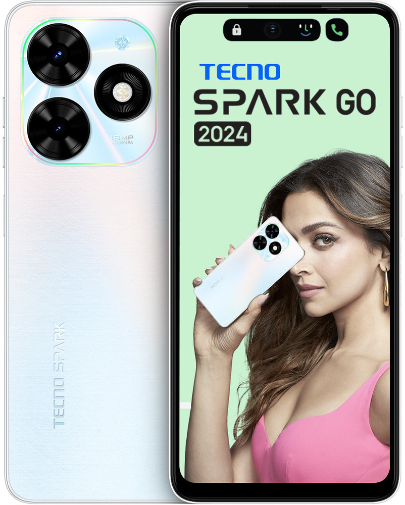 Tecno Spark Go 2024 ( 64 GB Storage, 4 GB RAM ) Online at Best 