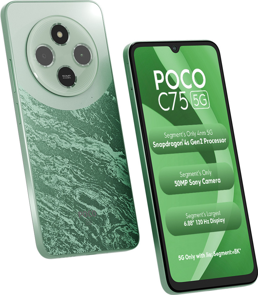 POCO C75 5G ( 64 GB Storage, 4 GB RAM ) Online at Best Price