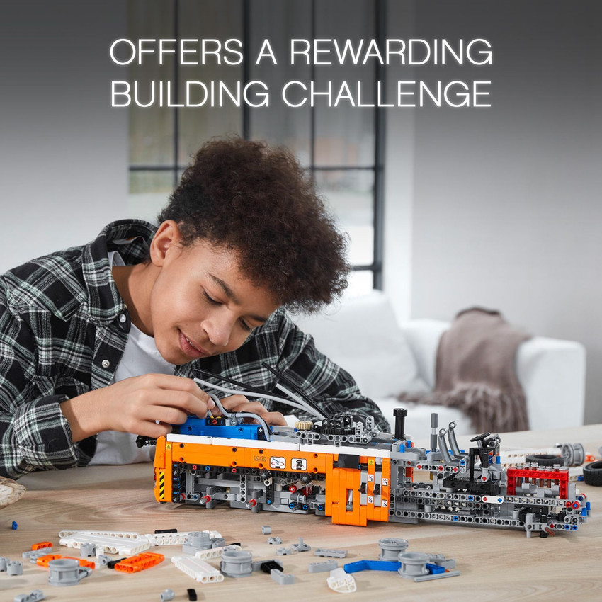 LEGO Technic Heavy-Duty Tow Truck (2017 Blocks) Model Building Kit 